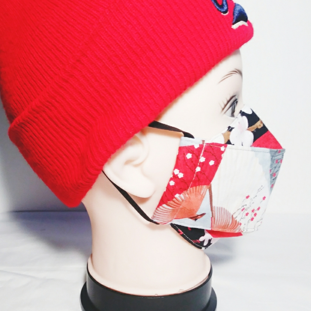 3D Cherry Blossoms Face Mask 1 - Picture 7 of 8